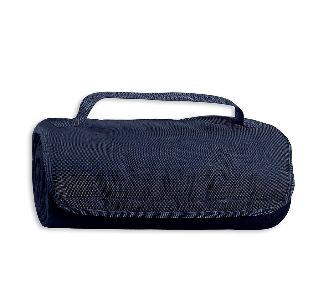 Fleece Roll-Up Travel Blanket-default
