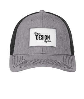 Ahead Brant Snapback Trucker Hat with White Rectangle Patch