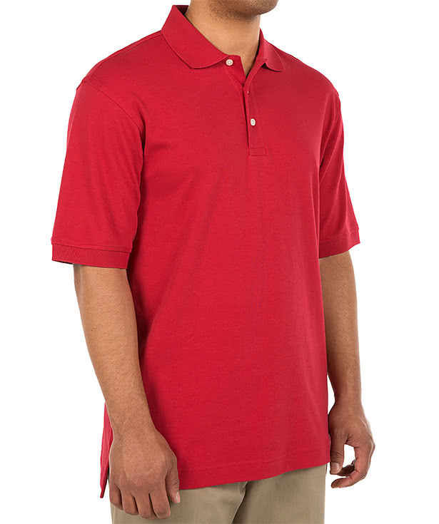 Devon & Jones Pima Interlock Polo