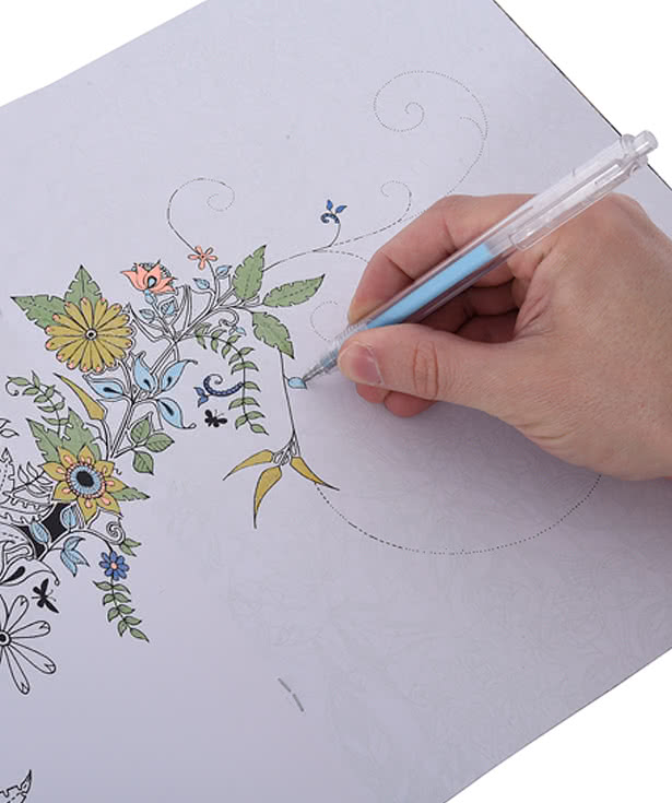 The Art of Relaxing Adult Coloring Book