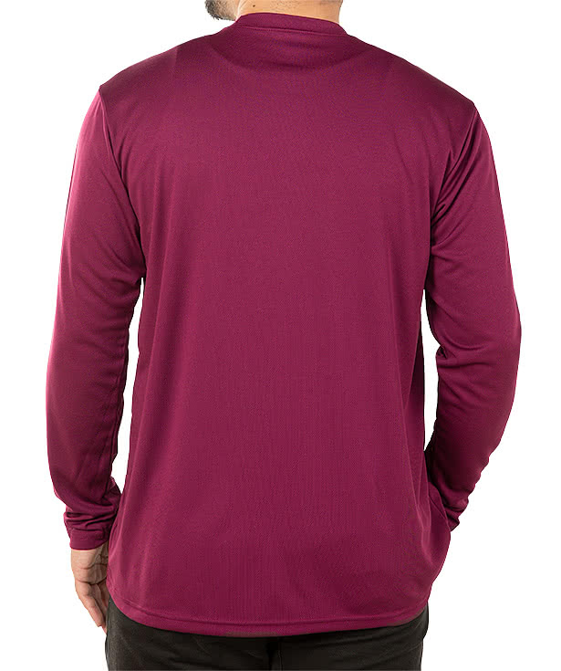 Soffe Mesh Lightweight Long Sleeve Performance  Shirt