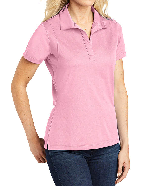 Sport-Tek Women's Sport-Wick Micro Pique Performance Polo - Printed