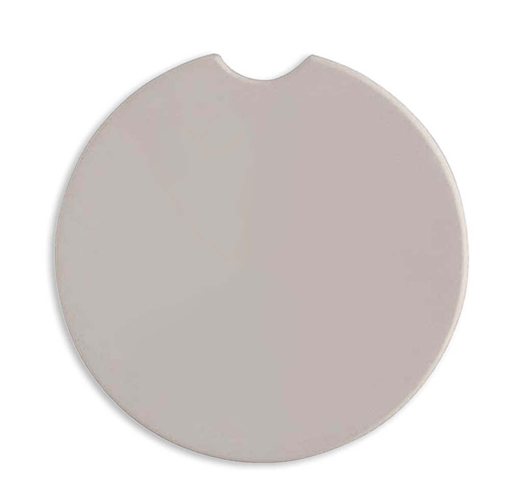 Full Color Round Absorbent Stone Car Coasters (Set of 2)-default