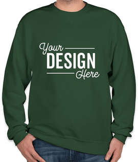 Russell Athletic Dri Power® Crewneck Sweatshirt - Color: Dark Green