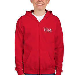 Canada - Gildan Youth Midweight Zip Hoodie