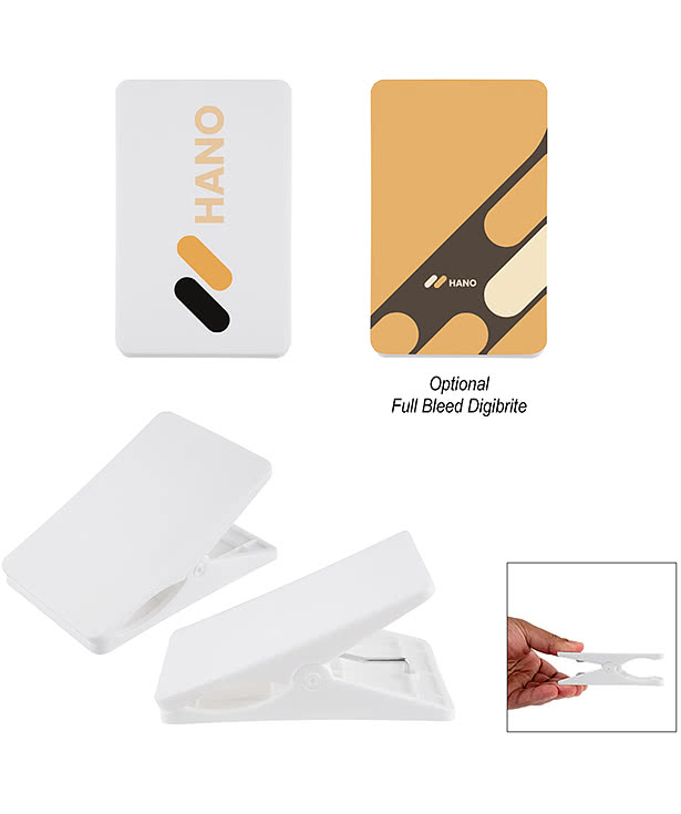 Rubberized Finish Memo Clip