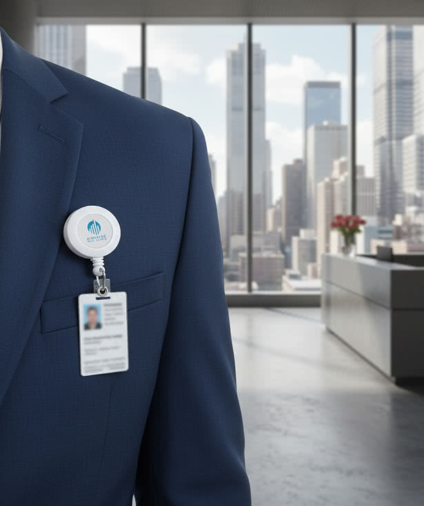 Retract-A-Badge Holder