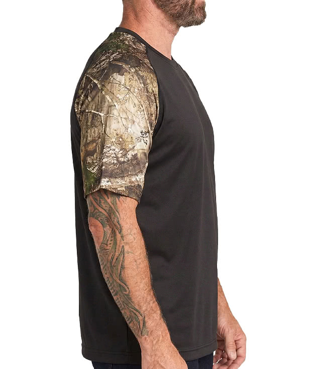 Realtree Recycled Colorblock UPF 30+ Performance Shirt