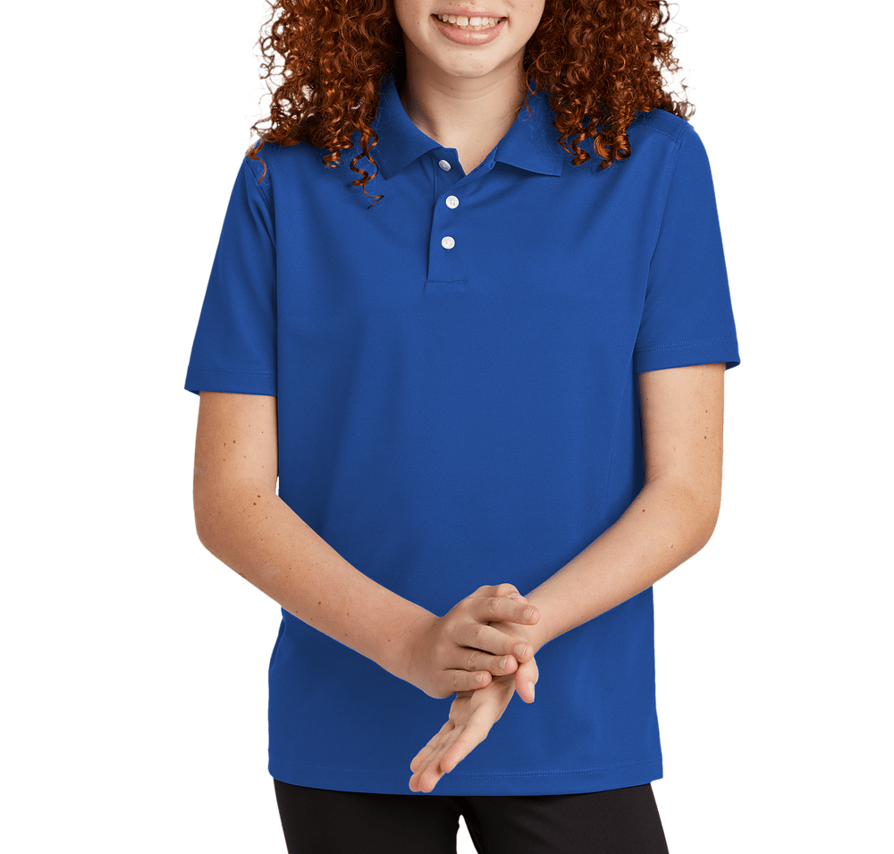 Sport-Tek Youth UPF 50 Performance Micropique Polo-default