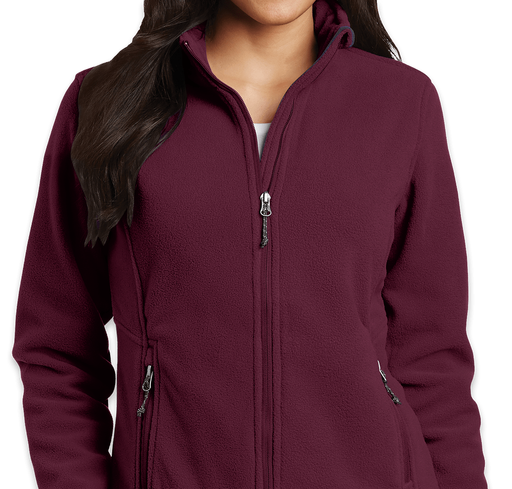 Port Authority Women's Value Fleece Jacket - Printed-default