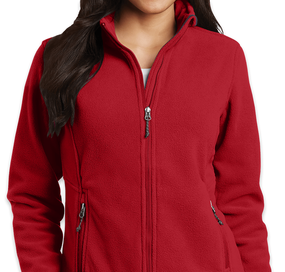 Port Authority Women's Value Fleece Jacket - Printed-default