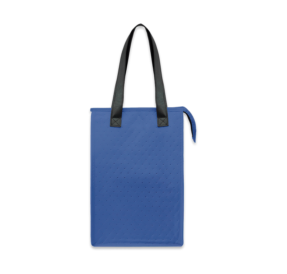 Dimples Recycled Non-Woven Cooler Tote Bag-default