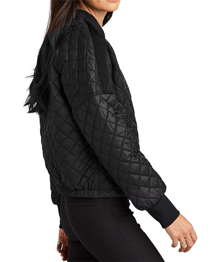 Mercer+Mettle Women’s Quilted Insulated Bomber Jacket