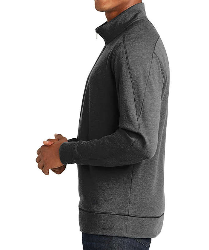 New Era Tri-Blend Quarter Zip Pullover