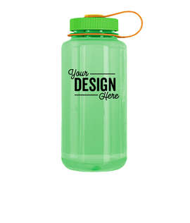 32 oz. Nalgene Tritan Wide Mouth Water Bottle - Color: Pear / Kiwi / Pumpkin / Sunflower