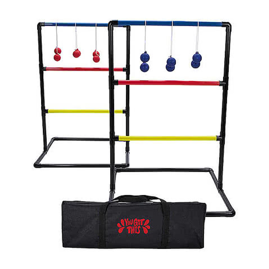 Full Color Fun On The Go Ladder Ball in Black