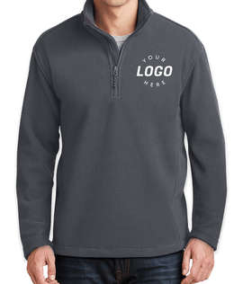 Port Authority Value Quarter Zip Fleece Pullover
