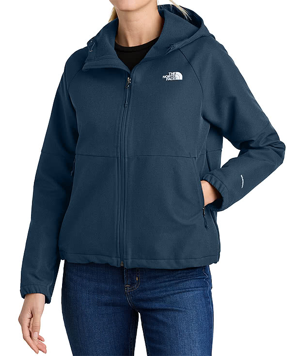 The North Face Women's Barr Lake Hooded Soft Shell Jacket - Printed