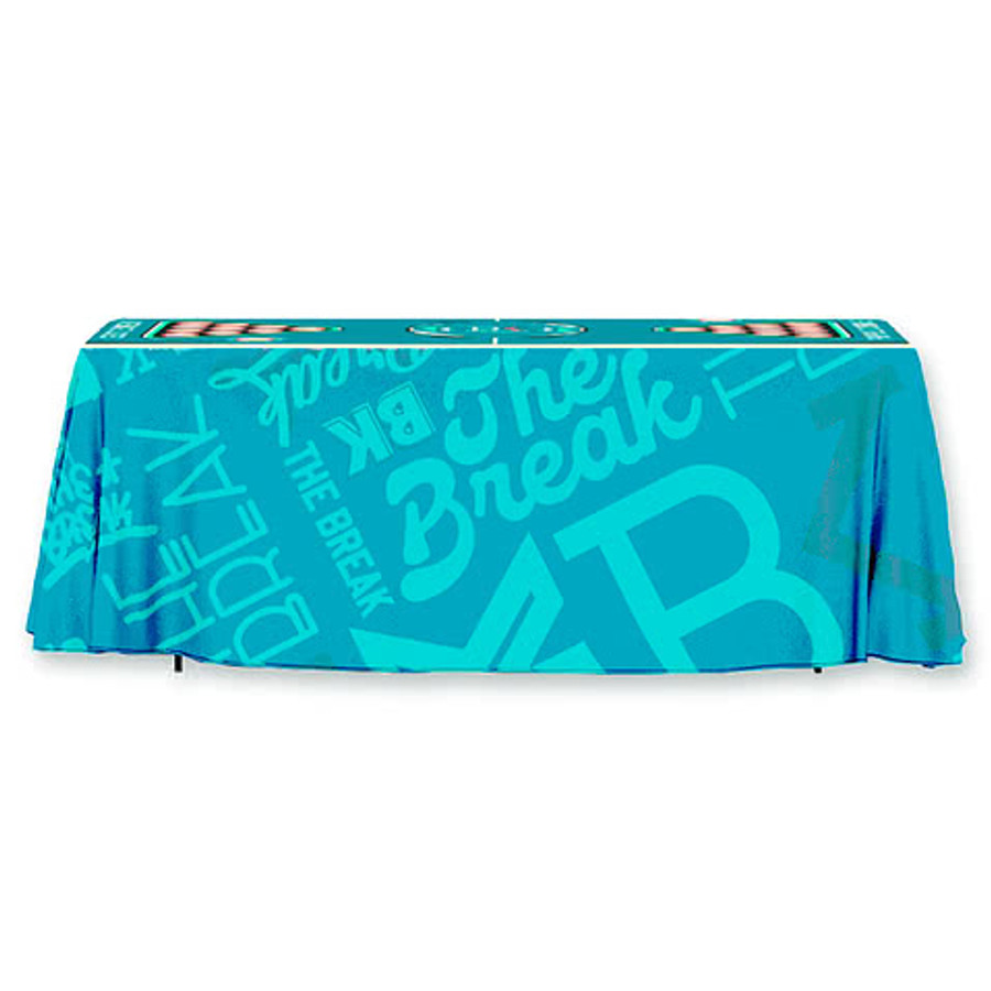 Drape 6ft Table Cloth in White