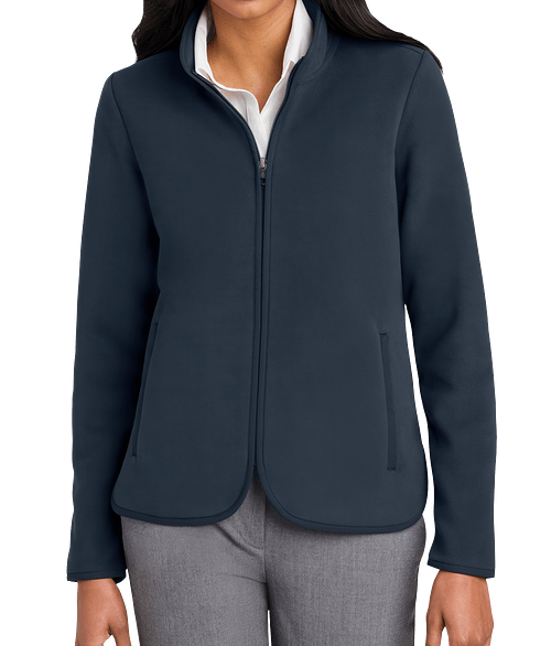 Brooks Brothers Women's Fleece Jacket in Night Navy