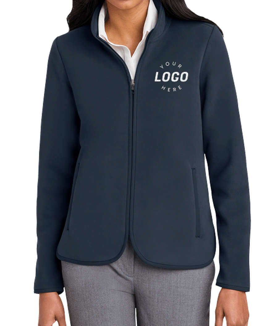 Brooks Brothers Women's Fleece Jacket in Night Navy