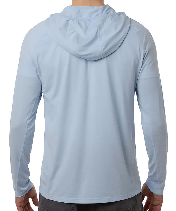 HUK Atoll Hooded Half Zip Performance Shirt