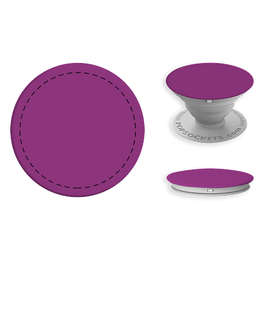 Full Color Fashion PopSocket® - Color: Violet / Light Grey