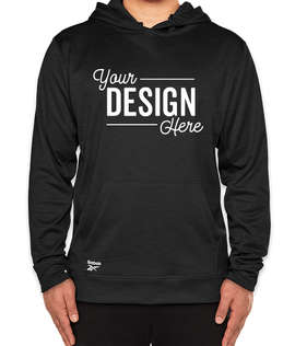 Reebok Echo Performance Pullover Hoodie - Color: Heather Black