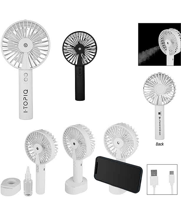 Mist Fan with Phone Stand