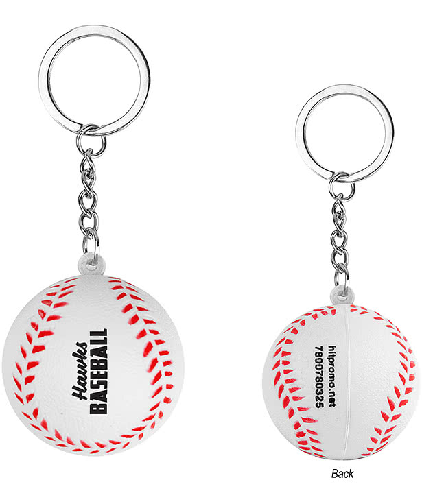 Baseball Stress Reliever Keychain