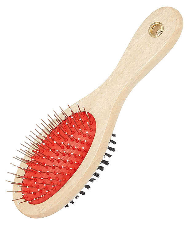 PawSpa Wood Dual Sided Pet Brush