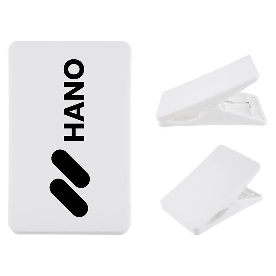 Rubberized Finish Memo Clip