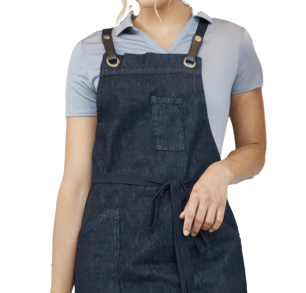 Edwards Denim Full Length Three-Pocket Apron-default