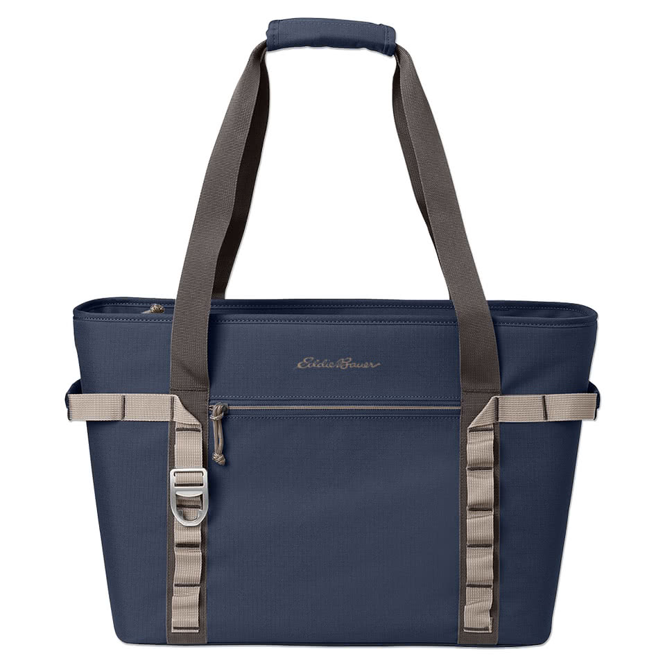 Full Color Eddie Bauer Max Cool Can Cooler Tote Bag