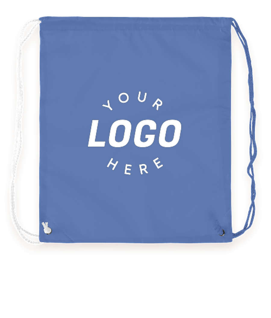 Spirit Two-Tone Drawstring Bag in Royal / White