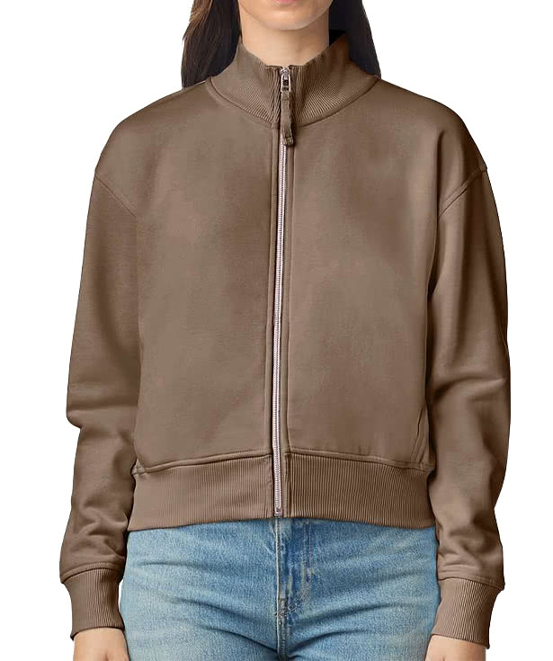 American Apparel Women's Heavyweight French Terry Full Zip Jacket
