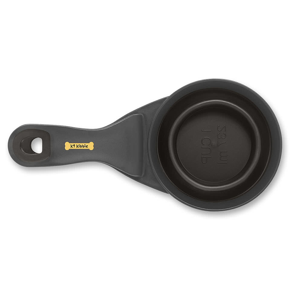 Collapsible Pet Food Scoop with Clip