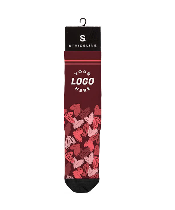 Valentine's Day Crew Socks