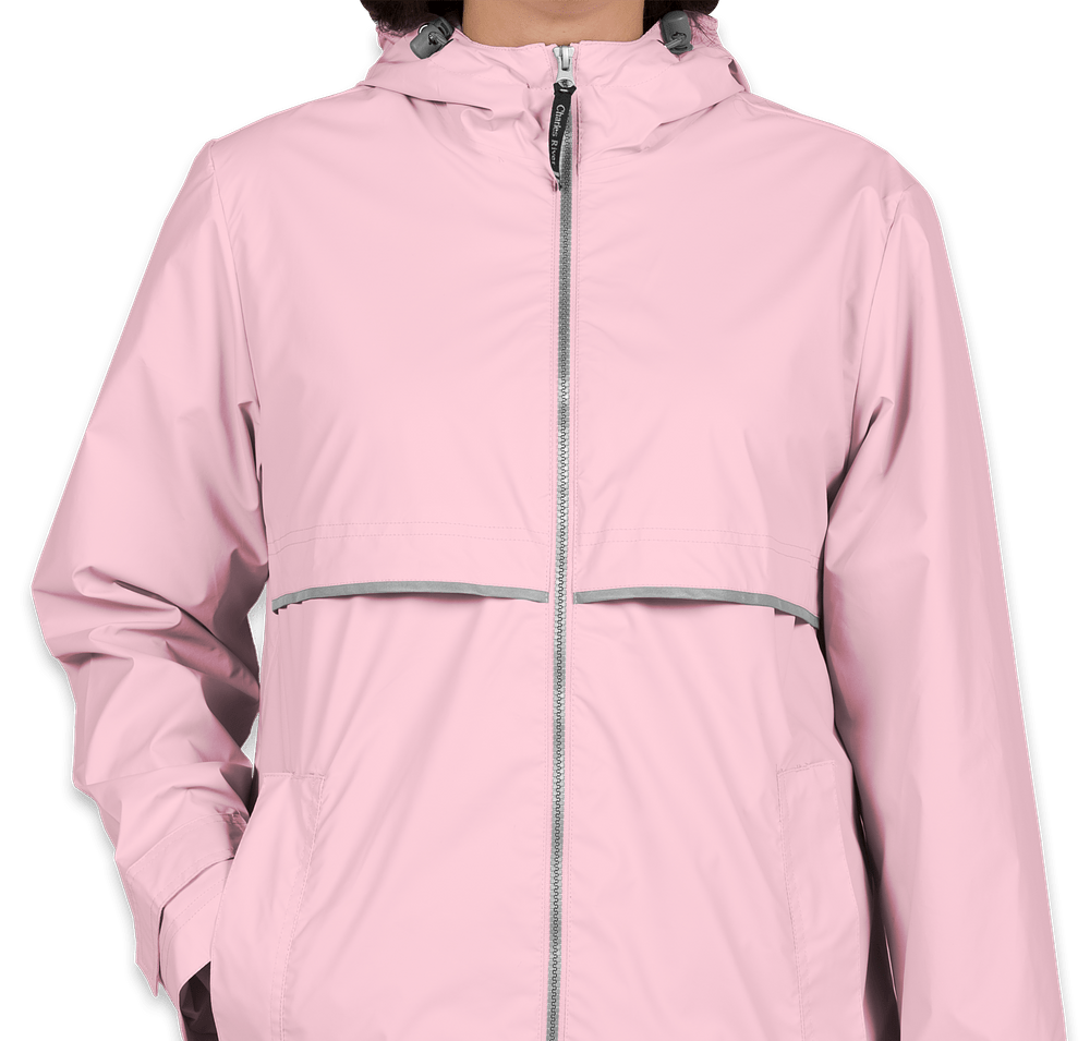 Charles River Women's New Englander Hooded Rain Jacket-default