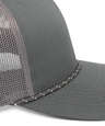 Pacific Headwear Braid Snapback Trucker Hat