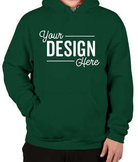 Soffe 50/50 Pullover Hoodie - Color: Dark Green