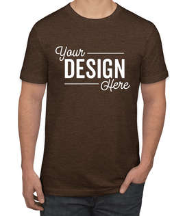Canada - Bella + Canvas Jersey T-shirt - Color: Heather Brown