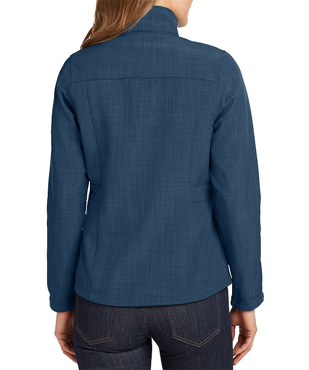 Eddie Bauer Women's Shaded Crosshatch Soft Shell Jacket