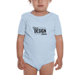 Royal Apparel USA-Made Organic Baby Bodysuit - Color: Heaven
