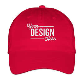 Valucap Bio-Washed Hat - Color: Red