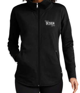 OGIO Women's Luuma Full Zip Tech Fleece Jacket - Color: Blacktop