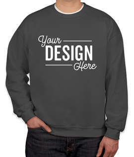 Canada - Gildan Midweight 50/50 Crewneck Sweatshirt - Color: Charcoal