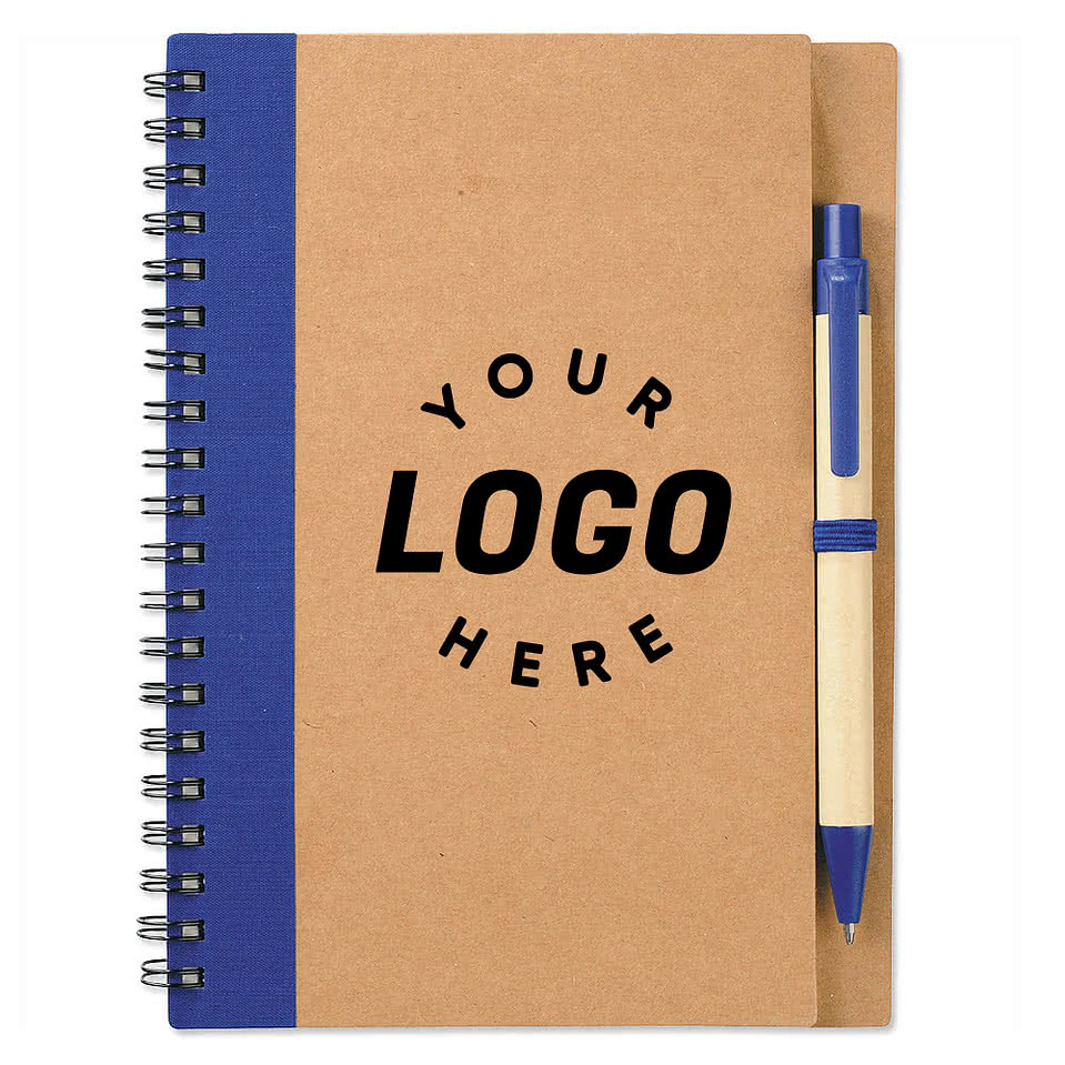 Eco Spiral Notebook with Pen