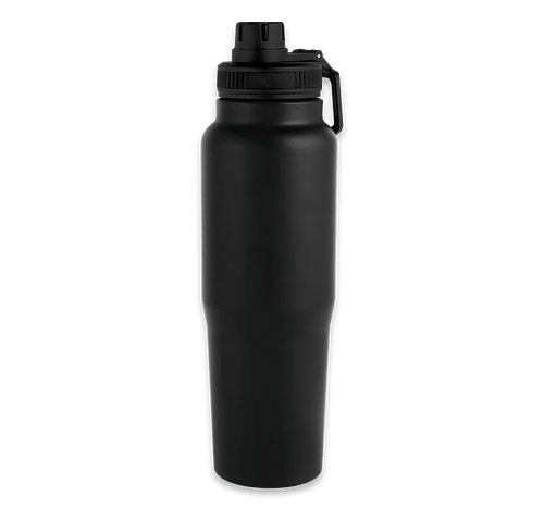 30 oz. Kerry Recycled Stainless Steel Water Bottle in BLACK