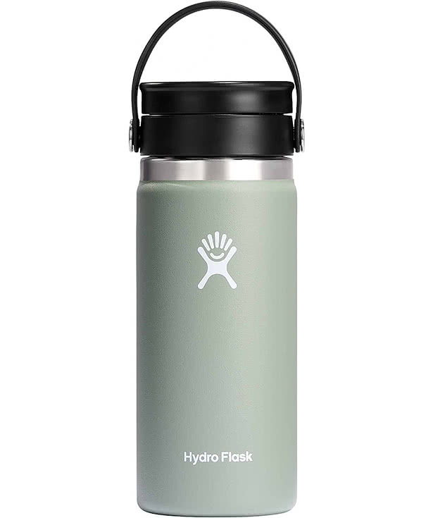 Hydro Flask Wide Mouth 16 oz. Bottle with Flex Sip Lid - Laser Engraved